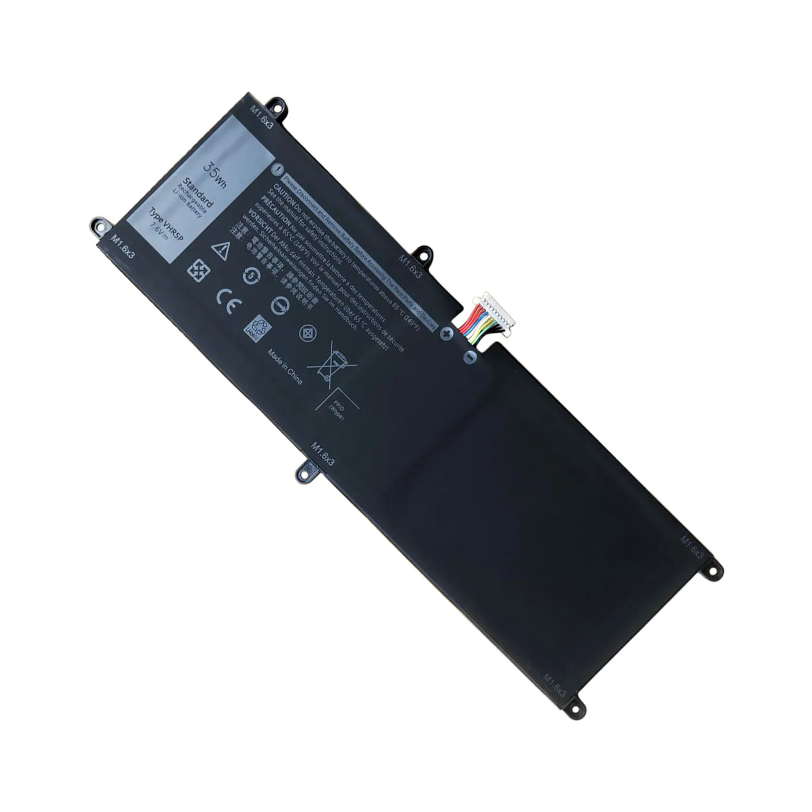 YOOFAN 7 6 В 35 Втч VHR5P аккумулятор ordenador портативный для планшета DELL Latitude 11 5175 5179 серии