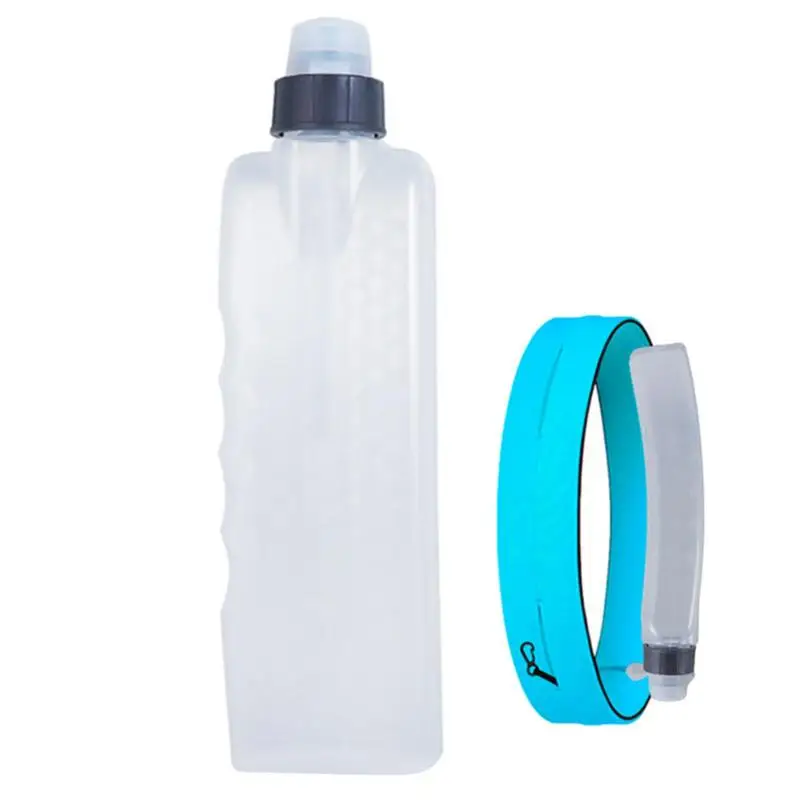 

Water Bottle 400ML, PP5 Sport Drinking Bottle, Safe Non-toxic High Temperature Resistant, Portable Easy Storage For Fanny Pocket