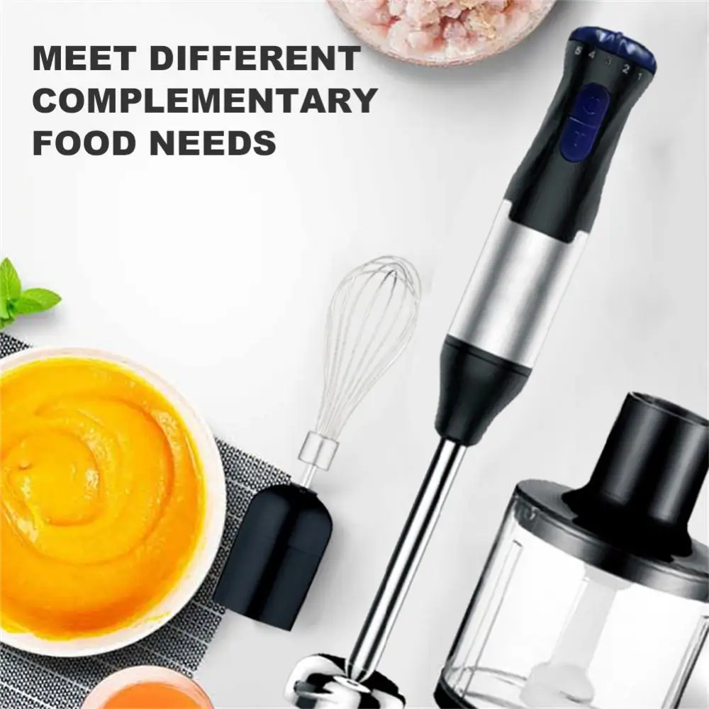 Multi-Functional Kitchen Handheld Hand Blender Baby Food Supplement Mixer Grinder Food Meat Grinder Egg Beater Cooking Machine