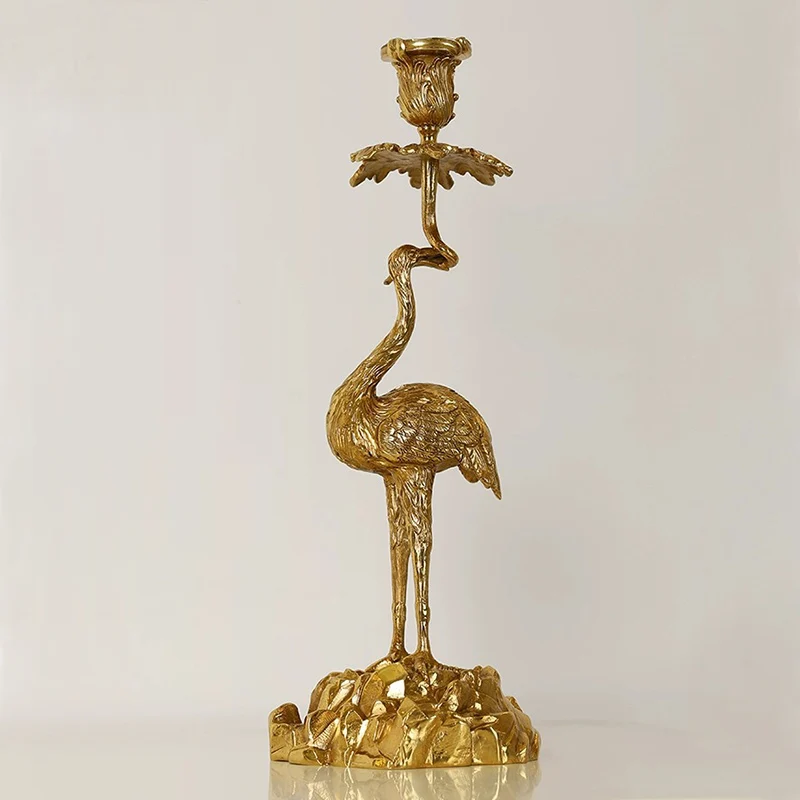 Роскошный французский ретро-кран из латуни в европейском стиле