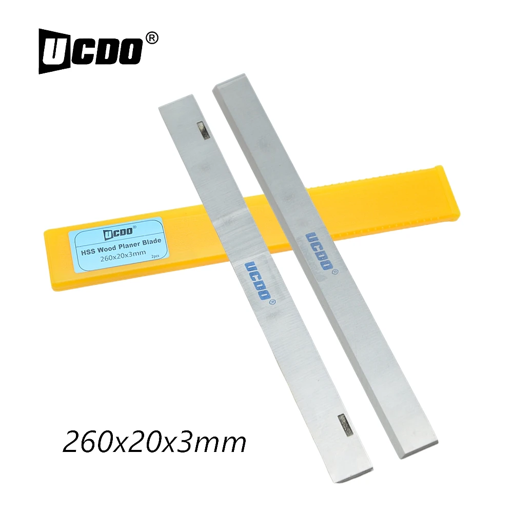

Лезвия для строгального станка UCDO 260x20x3 мм, 2 шт.