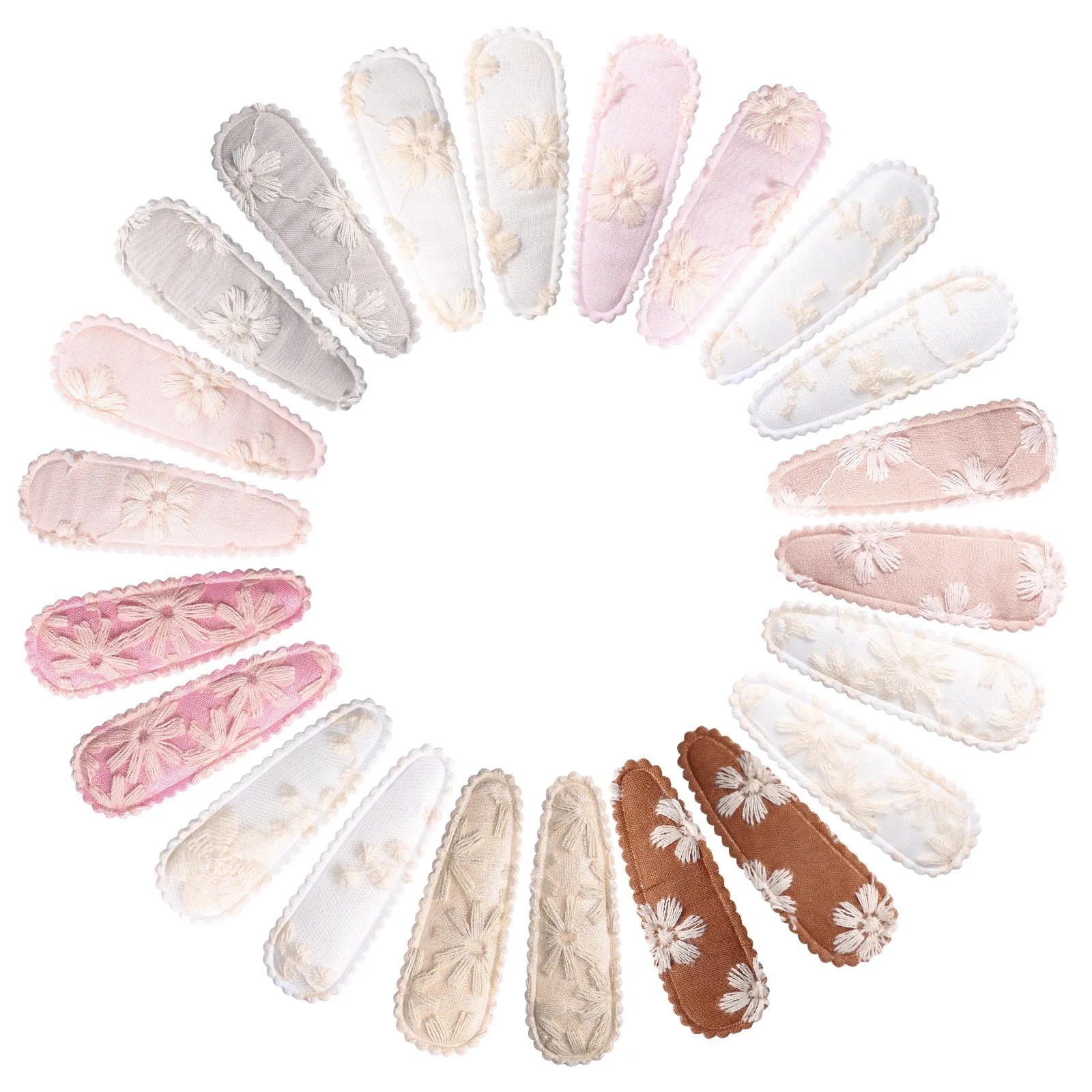 

2pcs Fabric Flower Hair Pins And Clip For Girls Women Child Kawaii Tiara Hairpins Gifts Jewelry Accessories Decoration Headwear