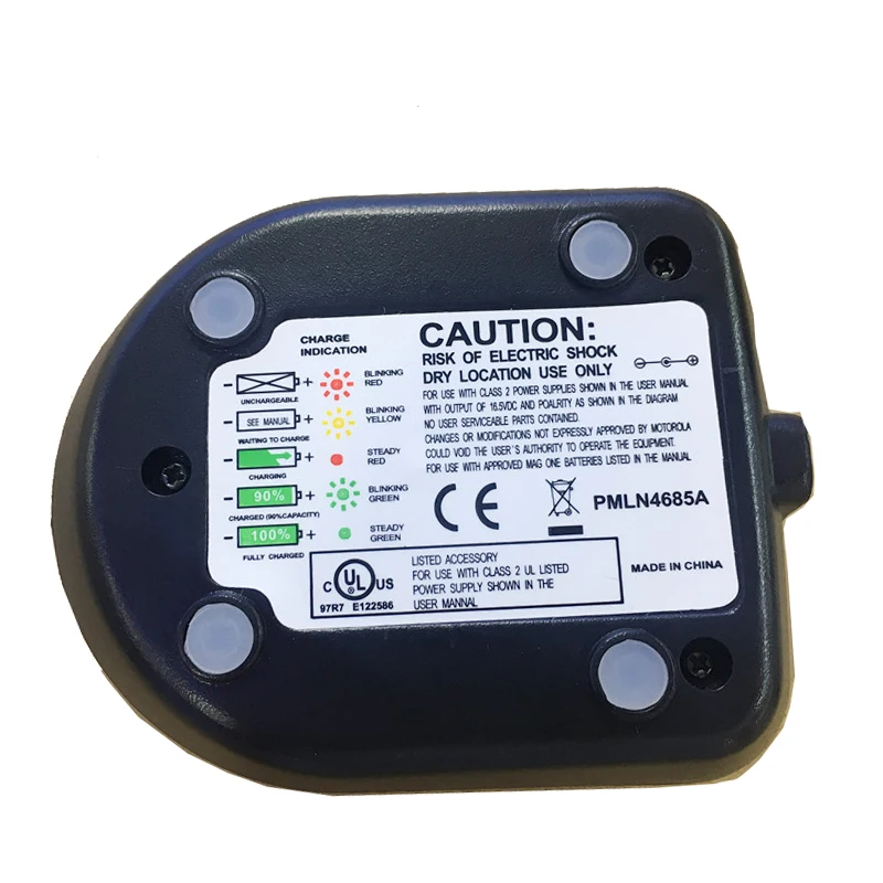 Ni-MH Battery Desk Charger For Motorola Mag One A8 A6 BPR40 Radio Walkie Talkie PMLN4685A PMLN4822AR PMLN4682AR Battery Charge