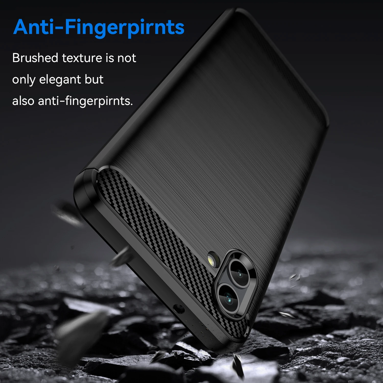 For Samsung Galaxy A04 Case For Samsung Galaxy A04 Cover Funda Soft Carbon Fiber Silicone Phone Bumper For Samsung Galaxy A04
