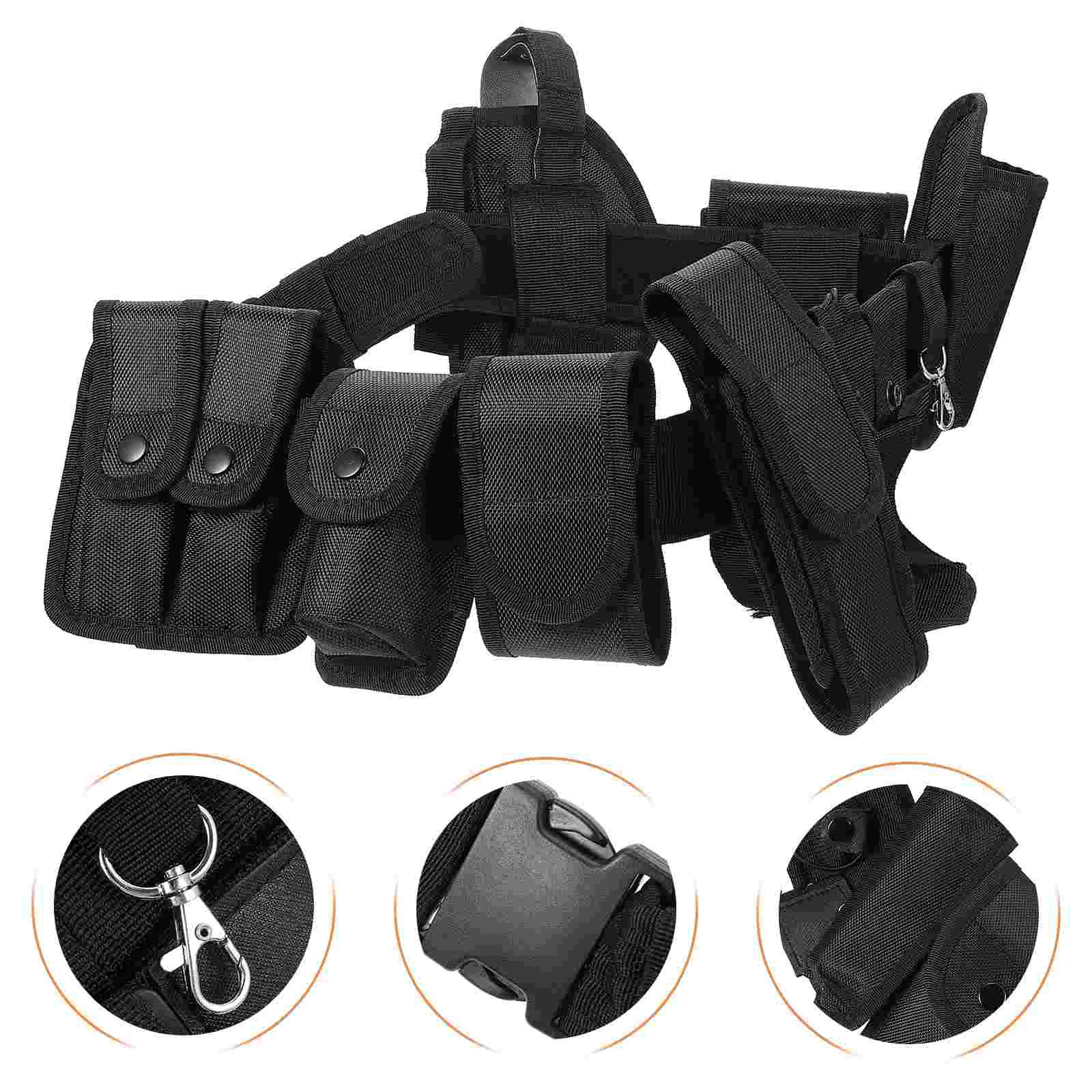 

Belt Keychain Purse Bags Storage Wild Accessory Pocket Fajas Para Mujeres Portable Utility Abs Belts Women