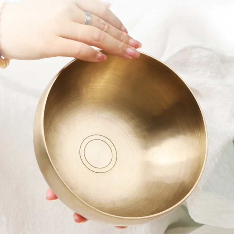 Религиозная бронзовая чаша оригинальные поющие чаши с алхимией из Непала