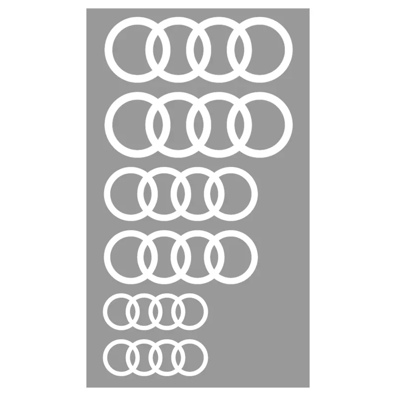 

Автомобильный тормозной суппорт, термостойкие наклейки, автоаксессуары для Audi A3 A4 B5 B6 A3 8P 8V 8L A5 A6 C6 C5 A1 A7 A8 Q2 Q3 TT