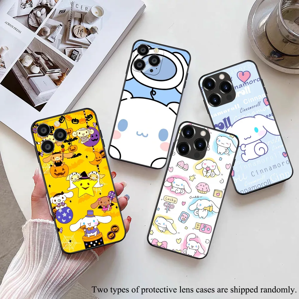 AK-35 Sanrio Cinnamoroll Soft чехол для VIVO Y3 Y3S Y15 Y17 Y19 Y5S Y20 Y81I V15 V20 V20i SE Y70 Y11 Y12 Pro