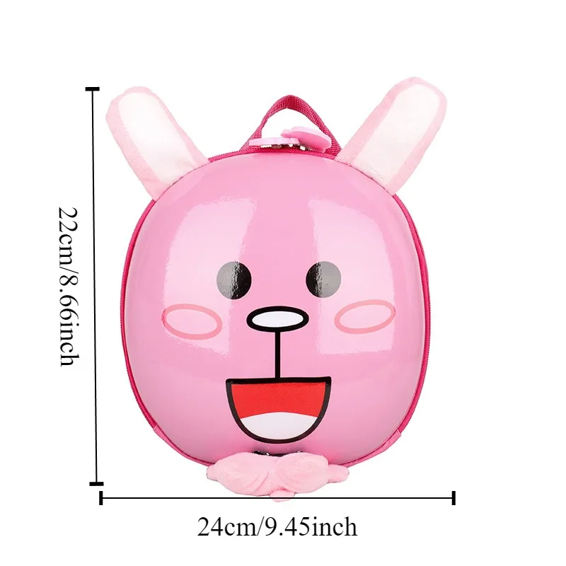 Детский рюкзак с животным принтом легкая водонепроницаемая школьная сумка для