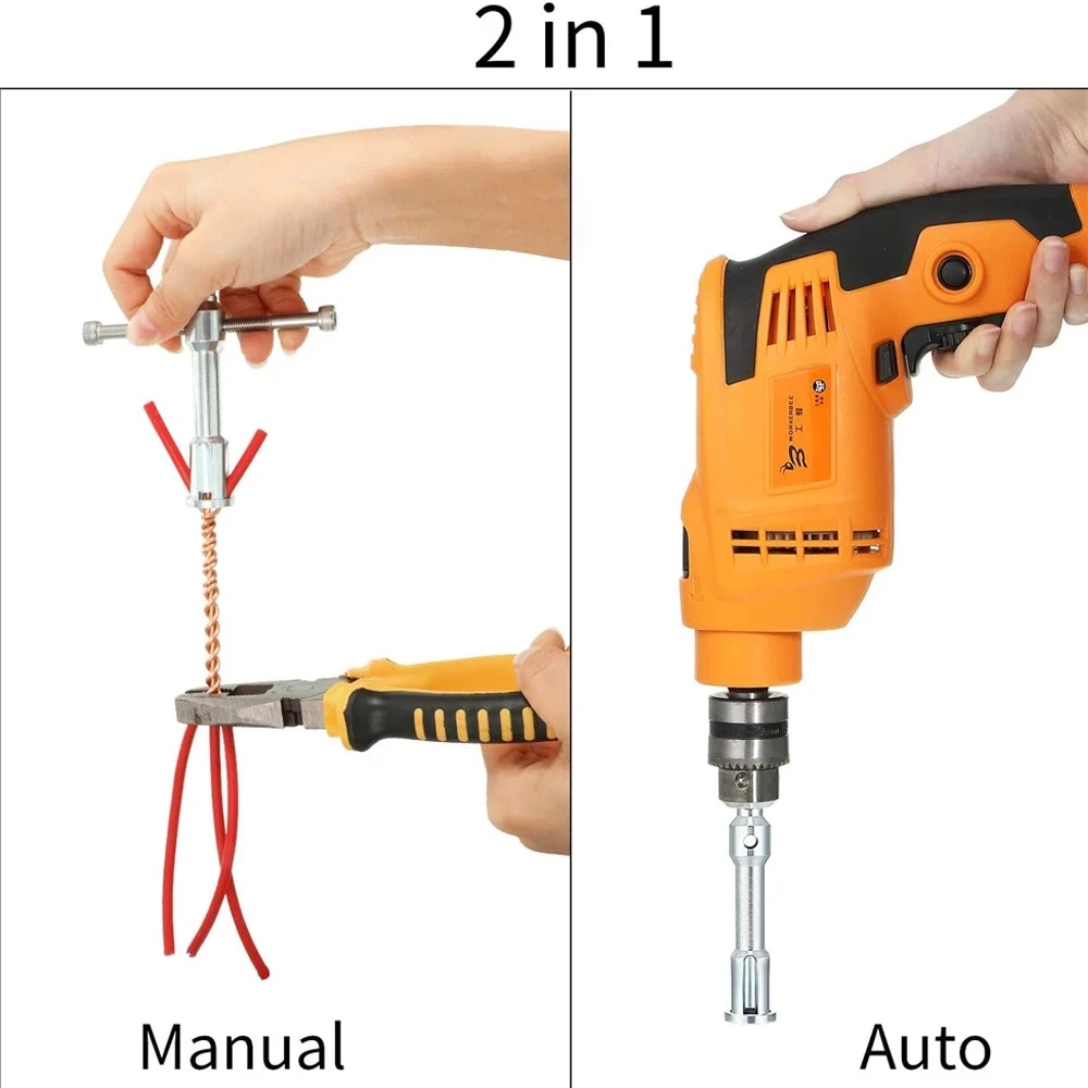 Автоматический инструмент для зачистки проводов 5 отверстий |