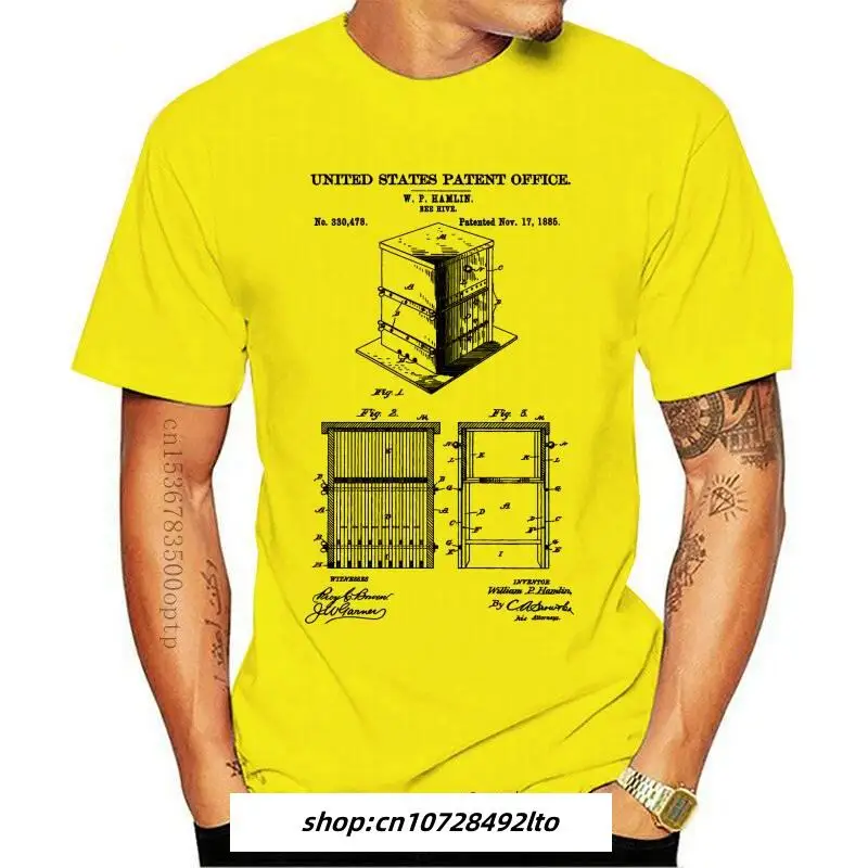 

New Langstroth Beehive Shirt Beekeeper Gift Farmers Market Honeycomb Beekeeping