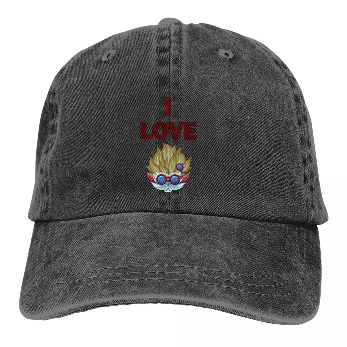

I Love Heimerdinger бейсболка с козырьком, кепка Arcane League of Legends, солнцезащитные кепки для мужчин