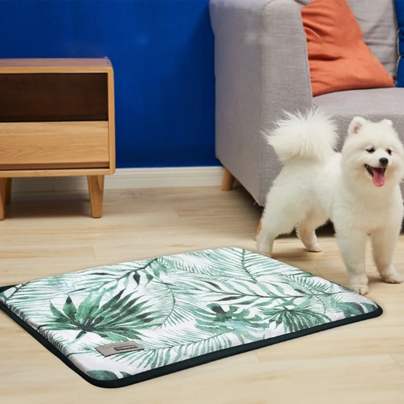 

Pet Cooling Mat Summer Dog Bed Pad Cat Blanket Breathable Pet Ice Pad Pet Cooling Mat for Small Medium Large Dog Pet Products