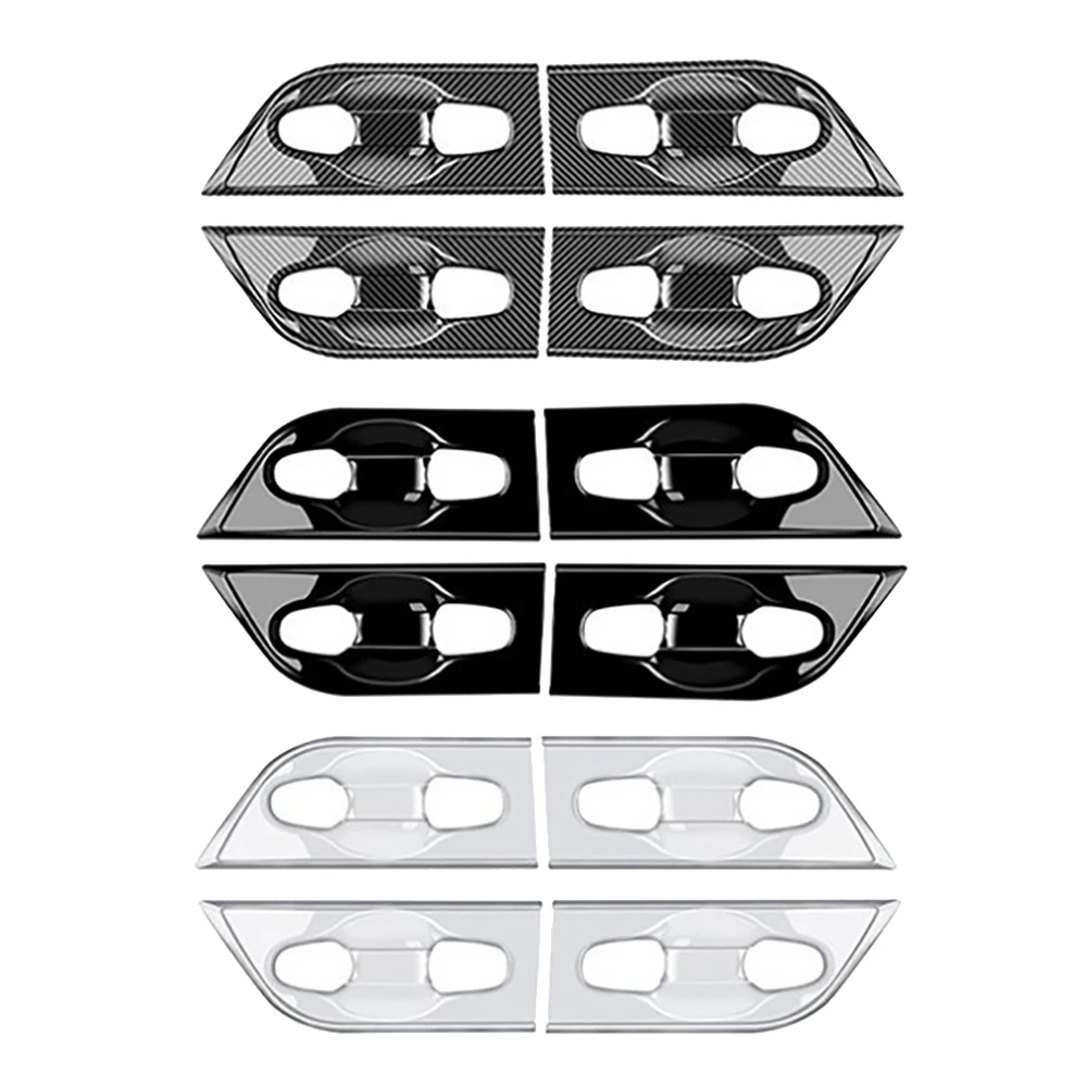 Для Toyota Alphard 2015-2020 серебристая внешняя дверная ручка чаша крышка чаши полость