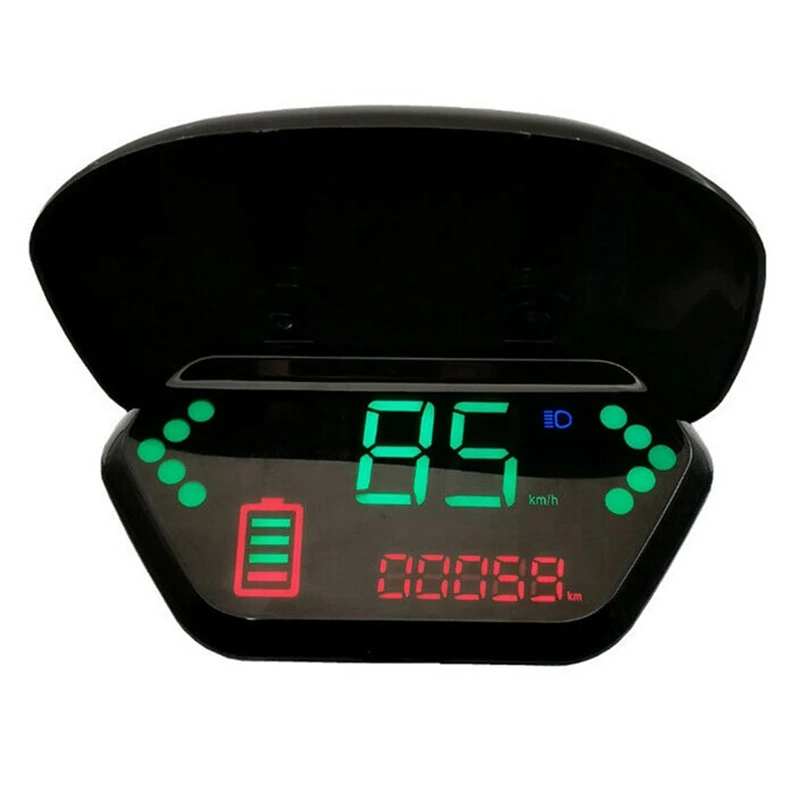

5X 48V / 60V Motorcycle Odometer Digital LCD Display Tachometer LCD Speedometer For Electric Motorcycle