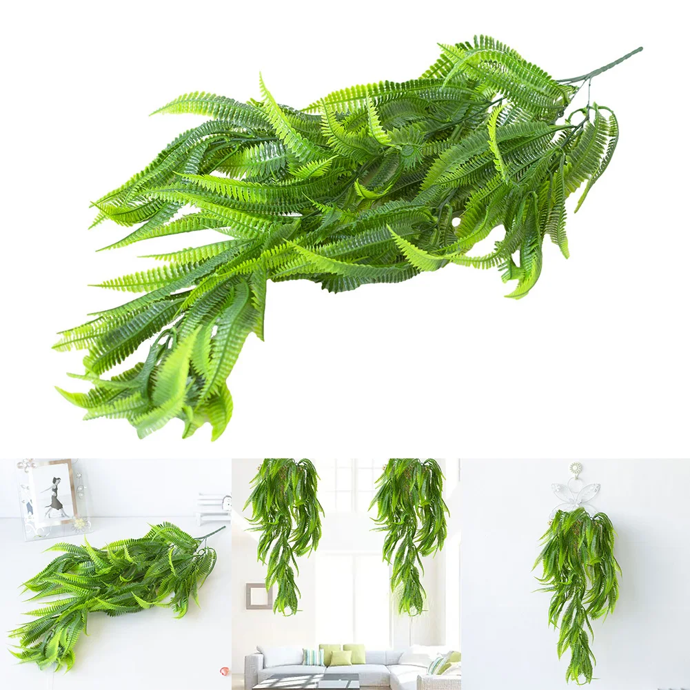 

Fake Silk Flower Artificial Vine Home Hallway Wedding Decor 82cm Artificial Plant Green High Quality Wedding Decor