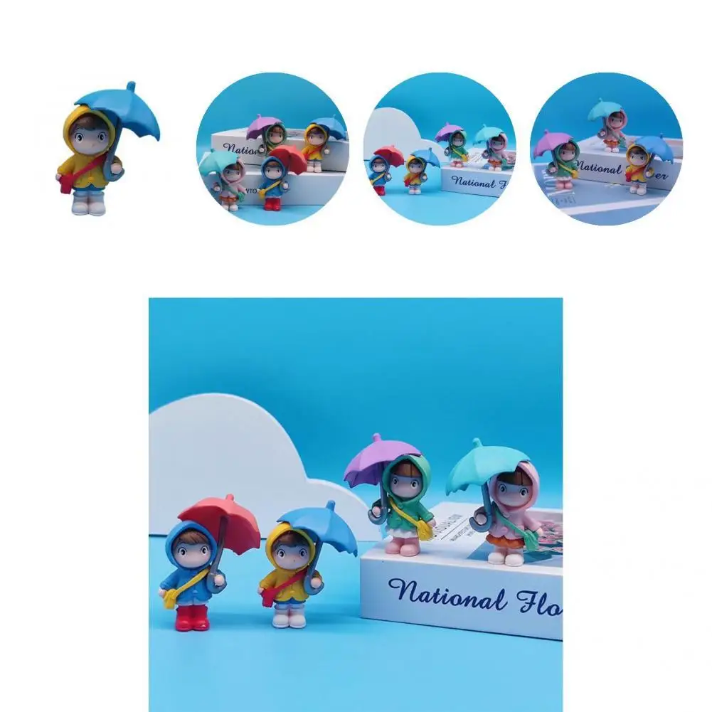 

Fancy Miniature Sculpture Colorfast Lightweight Girl Miniature Decorative Mini Girl Figurine