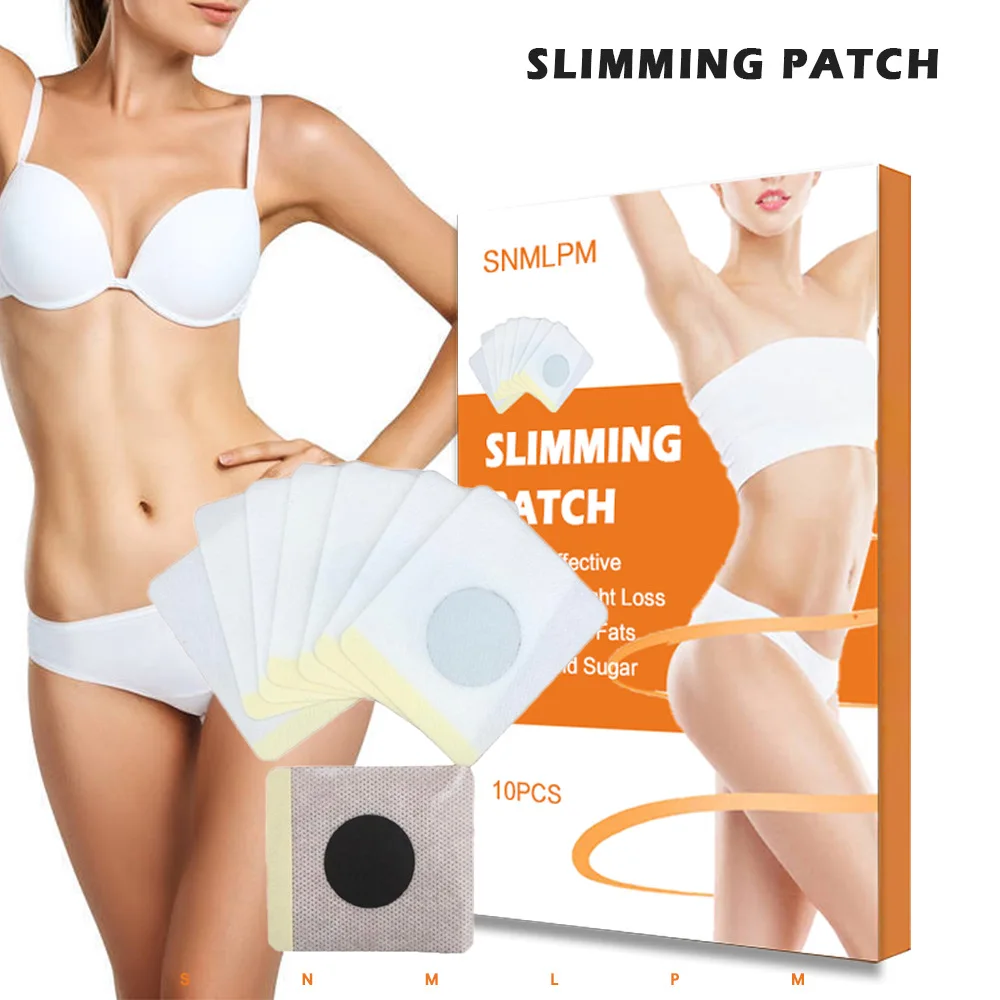 

30 Pieces Weight Loss Stickers Herbal Lazy Navel Stickers to Reduce Belly weight loss products fat burner fat burner machine