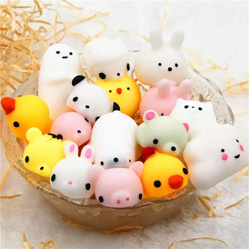 Jumbo Kawaii Popcorn Unicorn Cake Squishy Donut Fruit mochi Slow Rising Stress Relief Squeeze Toys for Baby Kids small Gift images - 6