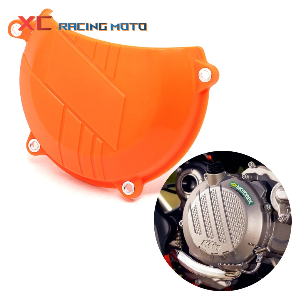 

Plastic Clutch Cover Protector Engine Protection Guard For SXF450 XCF450 2013 2014 2015 EXC450 XCW450 EXC500 XCW500 2012-2016