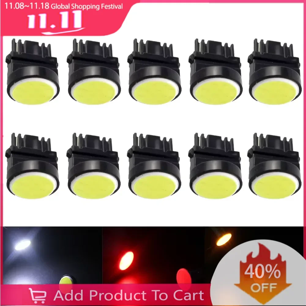 10 шт. T25 1156 3156 COB 12 SMD 12Led Автомобильный сигнал заднего хода Светодиодные фонари