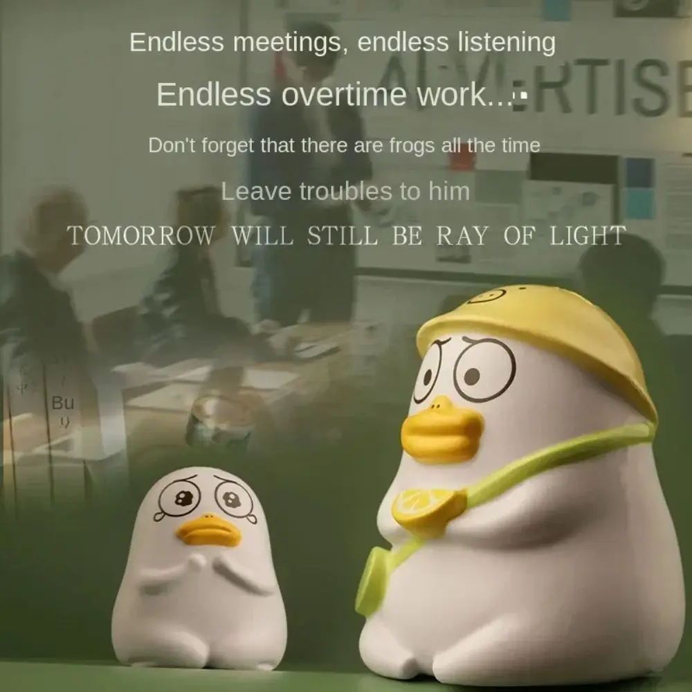 Форма утки плакучая утка сжимающие игрушки отскок мяч животное сушеный рис