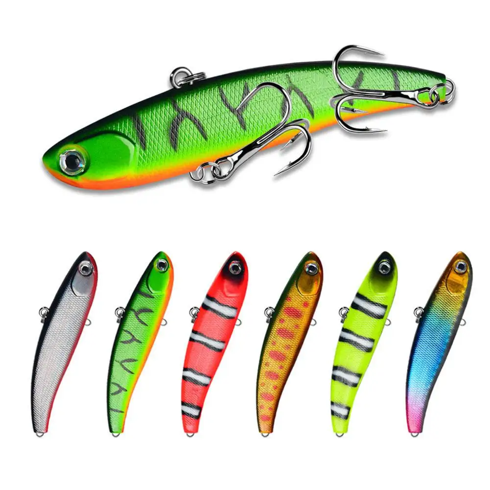 

Artificial Vib Fishing Lure Long Casting Vibrating Hard Bait Suitable For Sea Bass Seawater Freshwater
