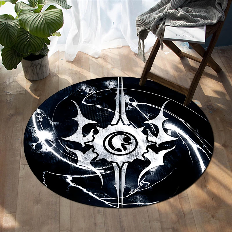 

Холодное оружие, круглый ковер, напольный коврик, ковер для гостиной, коврик для домашних животных, подарок, маленькие коврики для спальни, у...