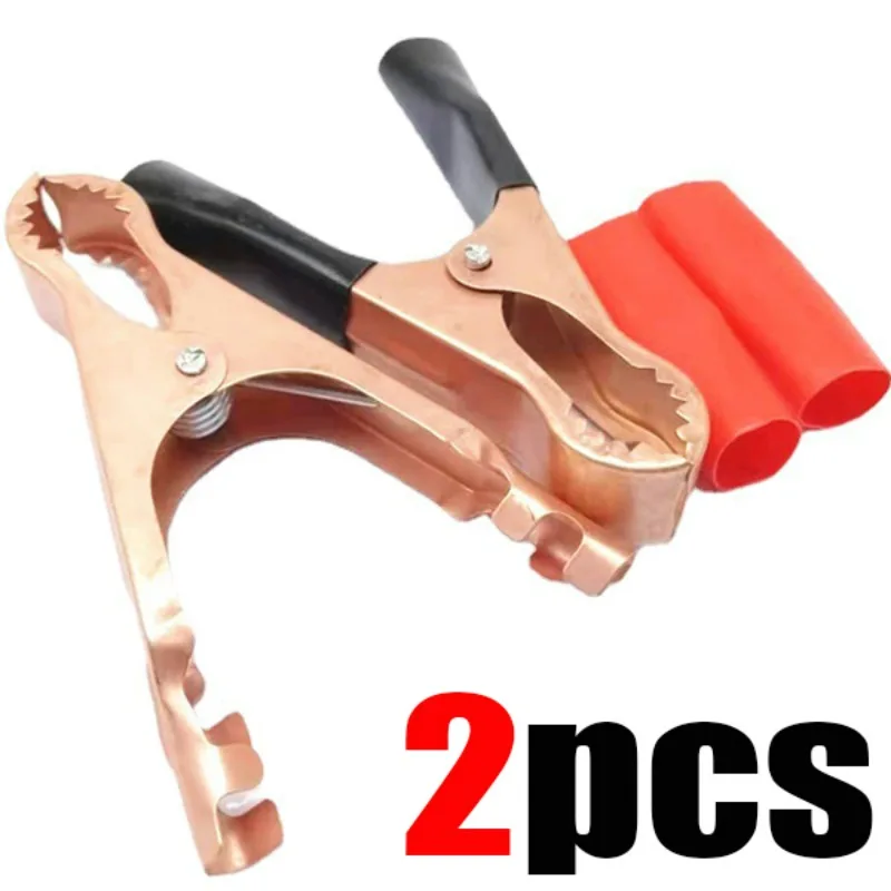 30А Красный + Черный 70 мм Крокодил Автомобиль Караван Ван Аккумулятор Тестовые