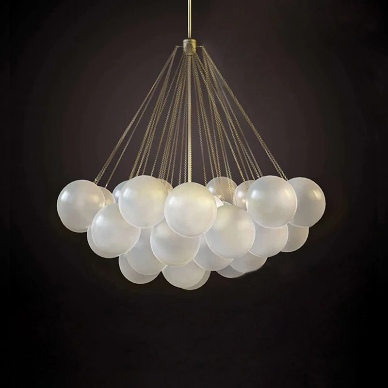

Room Decor Led Art Chandelier Pendant Lamp Light Nordic home dining lustre hanging ceiling fixture indoor