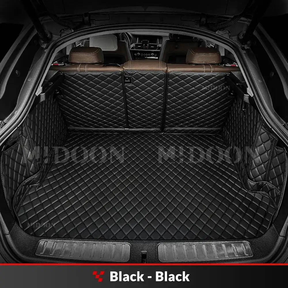 

Коврики в багажник автомобиля для Hyundai Santa Fe MX5 5/6/7 мест 2024 2025 2026, автомобильные коврики для ног, вкладыш для багажника, аксессуары для интерьера