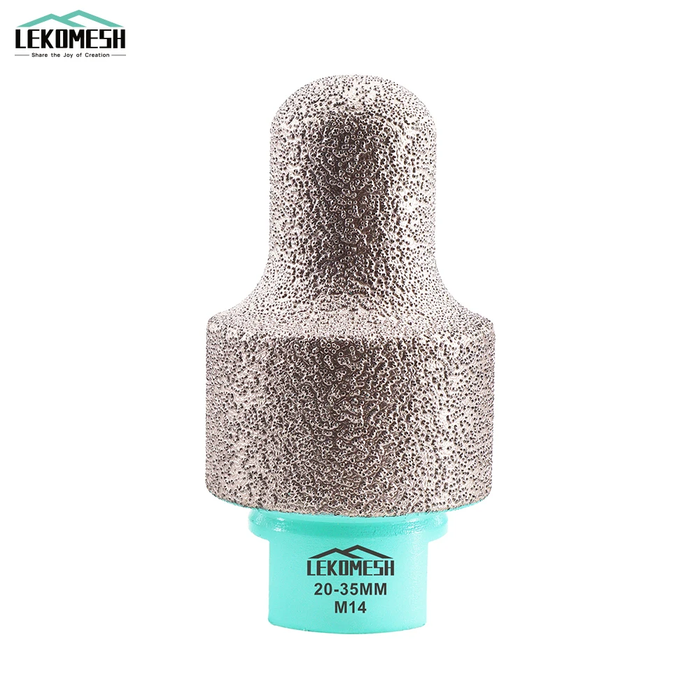 LEKOMOSH 1 шт. M14/5 8-11 резьба алмазная шлифовальная насадка конусная плитка гранит