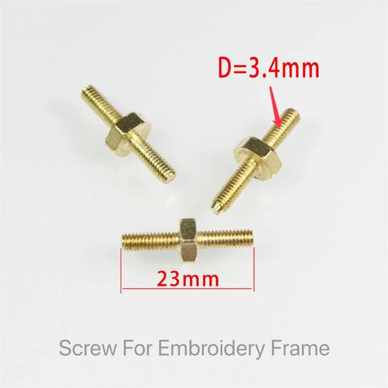

50PCS FR600190 Frame Screw 24MM Length 3.4MM Screw for Barudan Embroidery Machine Parts