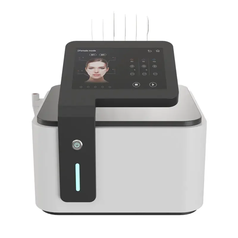 Фото Портативная машина для подтяжки лица Emrf Peface Rf V Line Ems Pe Face Sculpt Machine PE-face RF машина против старения №2