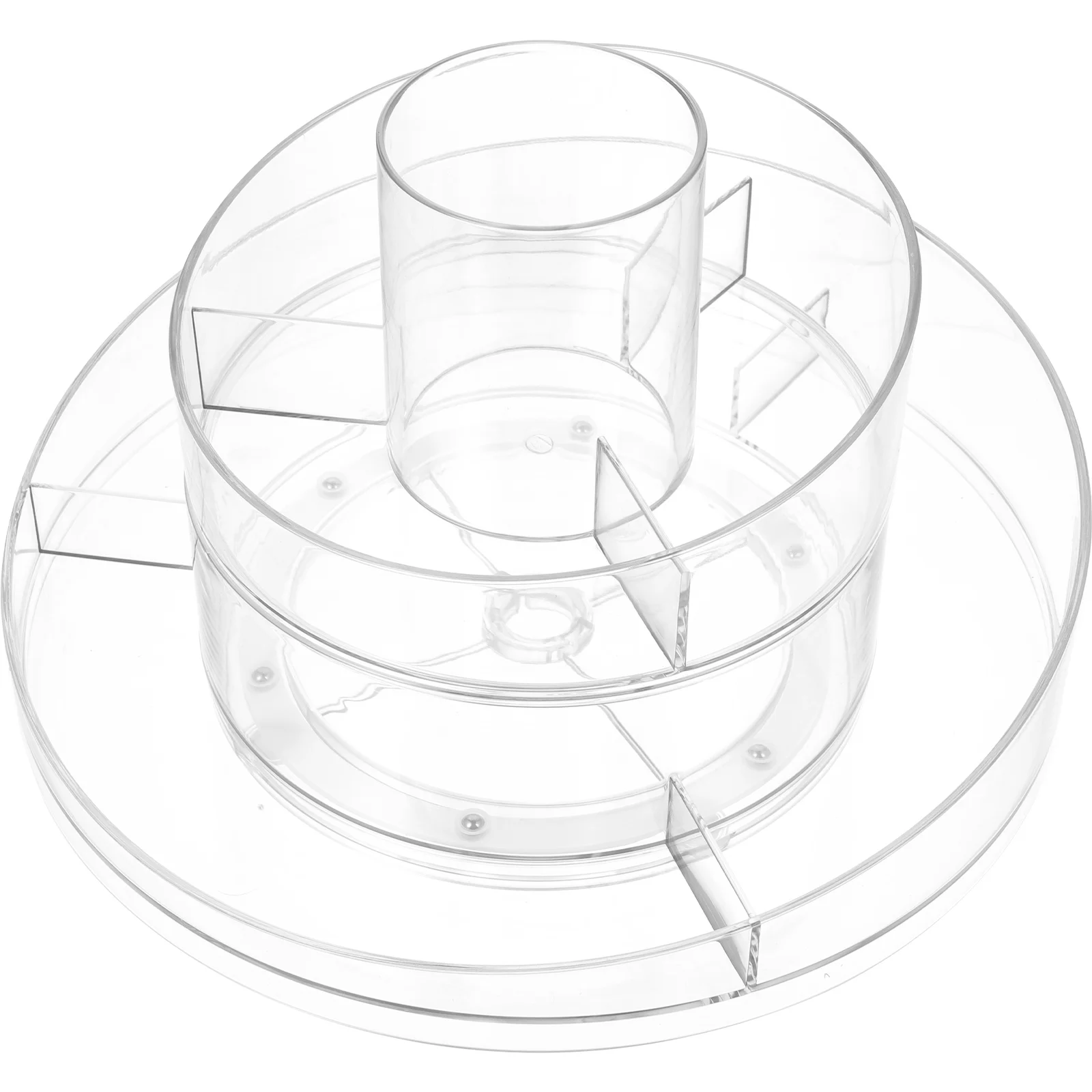 

Вращающаяся полка для хранения, прозрачный держатель для косметики и макияжа, настольный органайзер для канцелярских принадлежностей