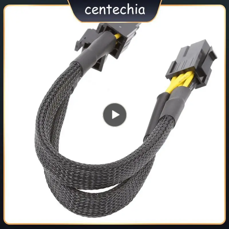 

Graphics Card 6p Expansion Line Plug And Play Wear Resistance And Corrosion Resistance 20cm Extension Line One-to-two Patch Cord