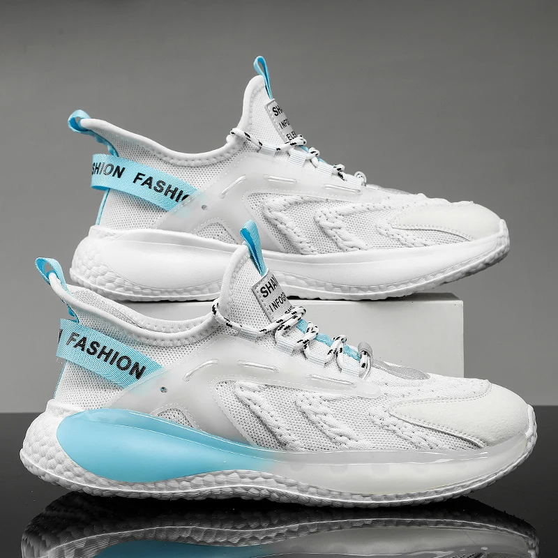 

Men Sports Shoes Thick Bottom Casual Sneakers Men Casual Shoes Lightweight Platform Shoes Soft Breathable Brand Running Shoe