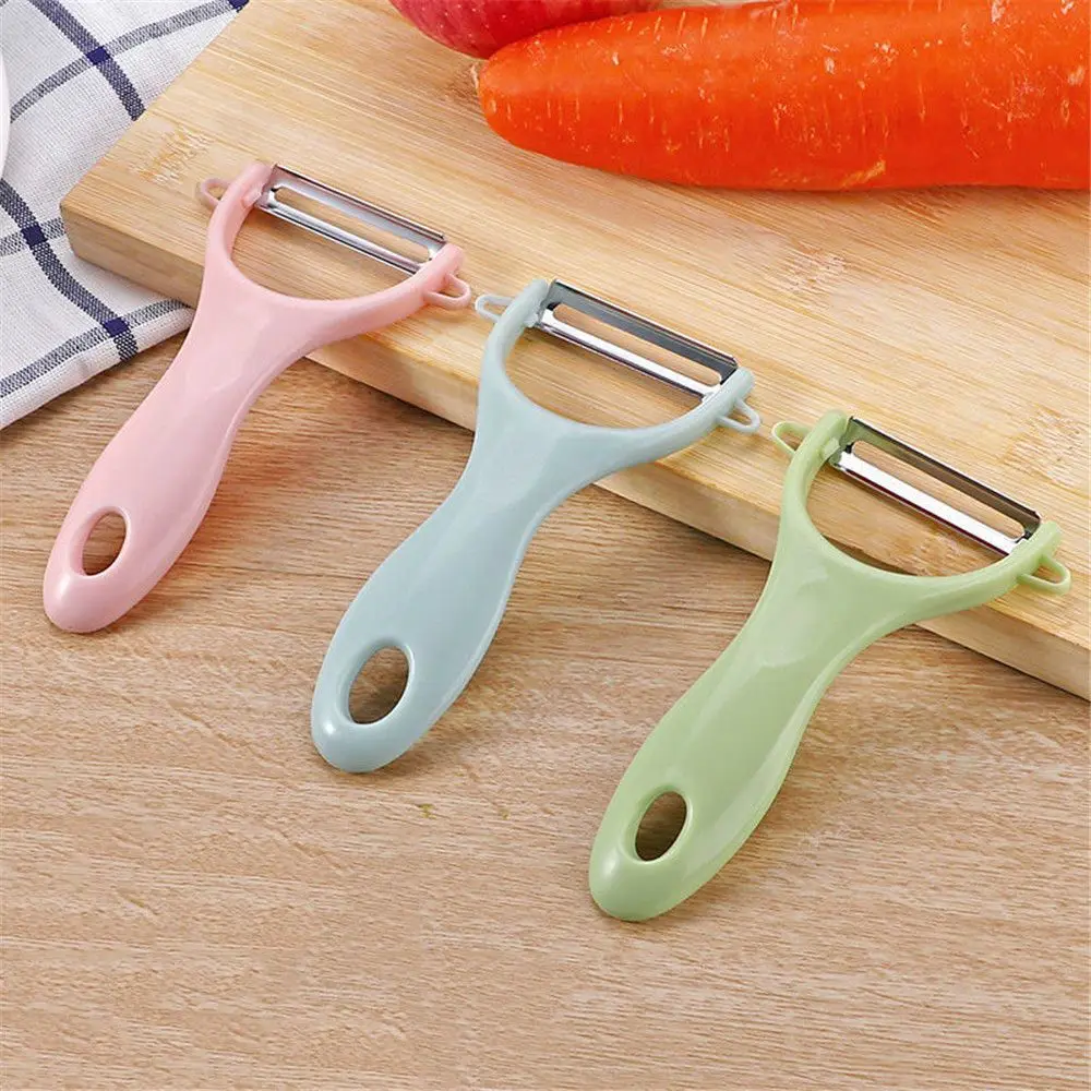 

Home & Living Kitchen Gadgets Ceramic Fruit &Vegetable Tool Cucumber Slicer Planer Stainless Steel Potato Peeler