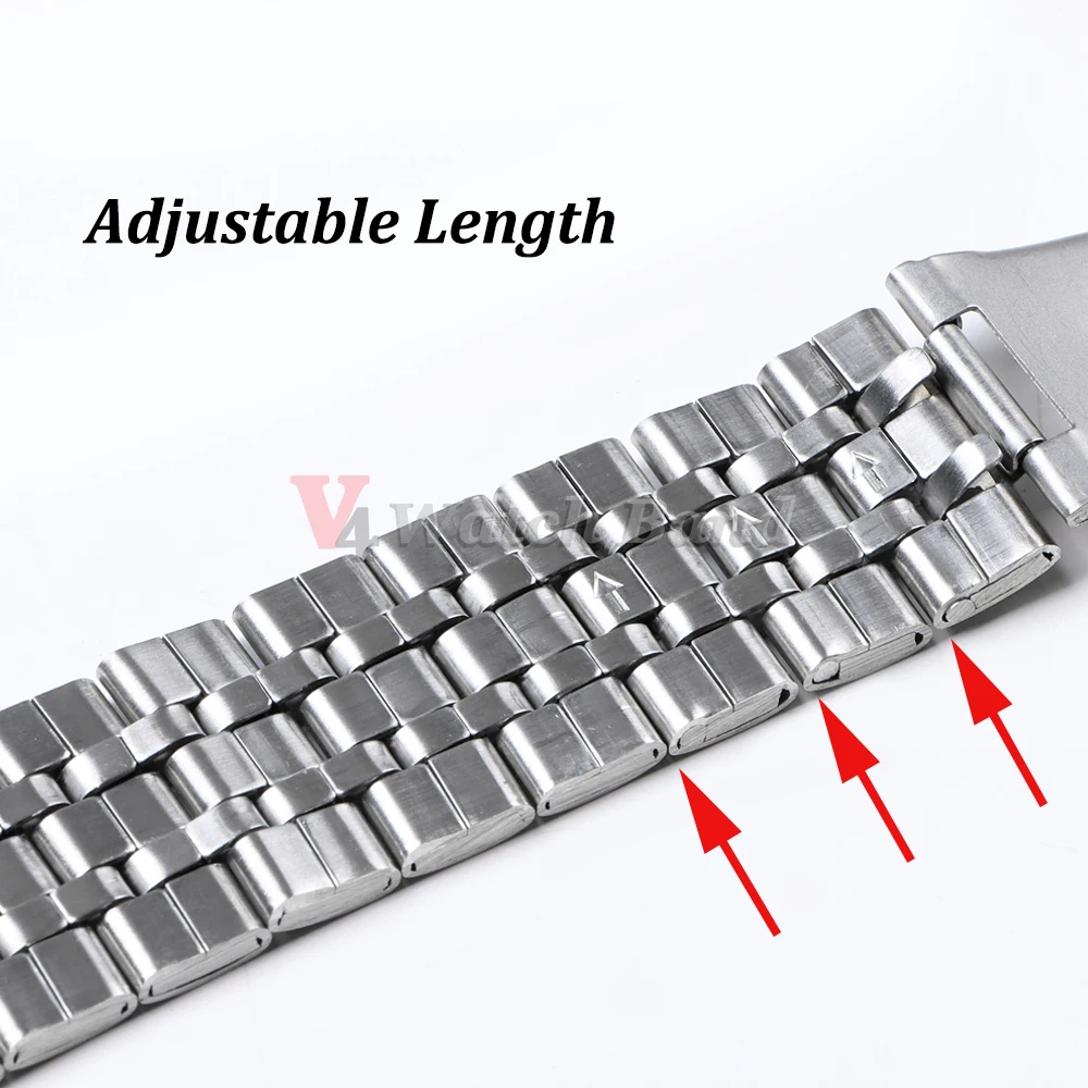 Ремешок 20 мм 22 для часов Samsung Galaxy Watch 3 Active2 Fitbit стальной ремешок Huawei металлический