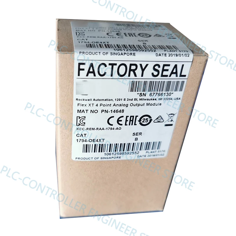 

Новый в коробке контроллер PLC 24 часа в течение отгрузки 1794-OE4XT