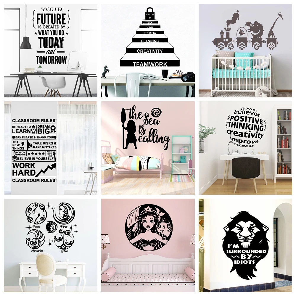 Современные акриловые наклейки на стену для домашнего декора водонепроницаемые