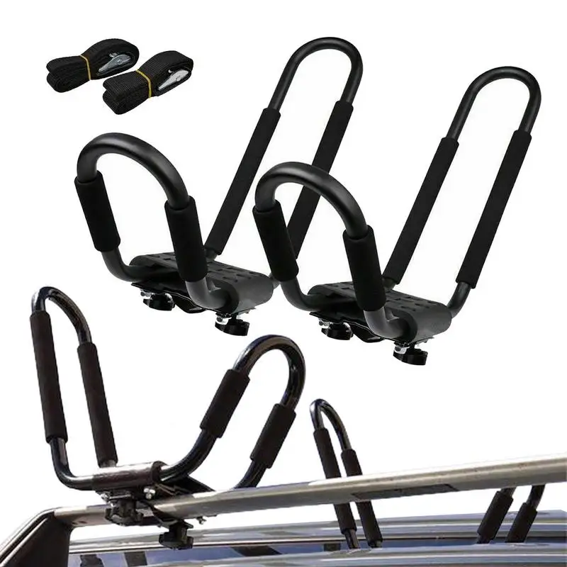 Racks 2pcs Kayak Holder For Car Carrier Rack For Canoe Kayak