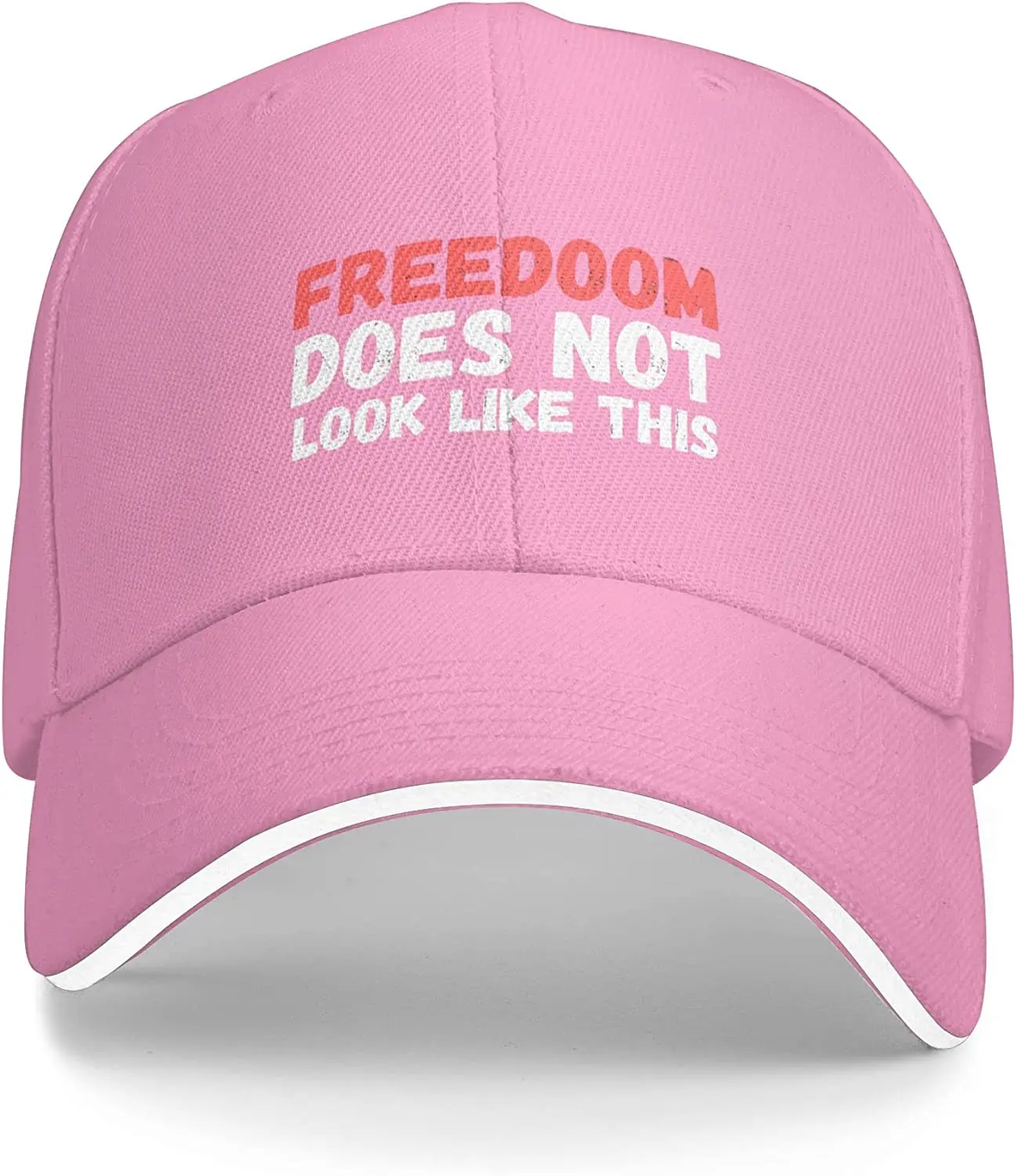 

Freedom Does Not Look Like This Hat, Trucker Hat for Men Women Outdoors Snapback Hat