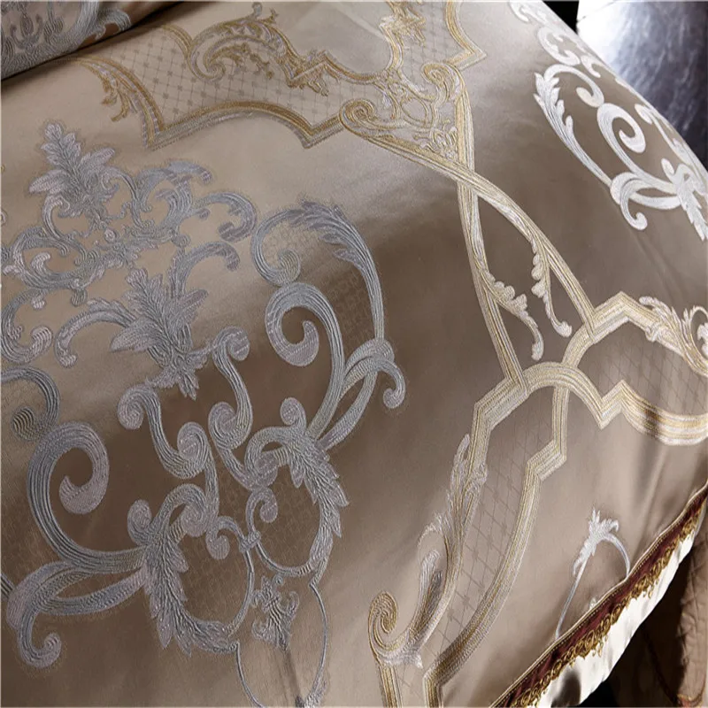 Комплект постельного белья IvaRose HOME TEXTILE сатиновый египетский хлопок коричневый