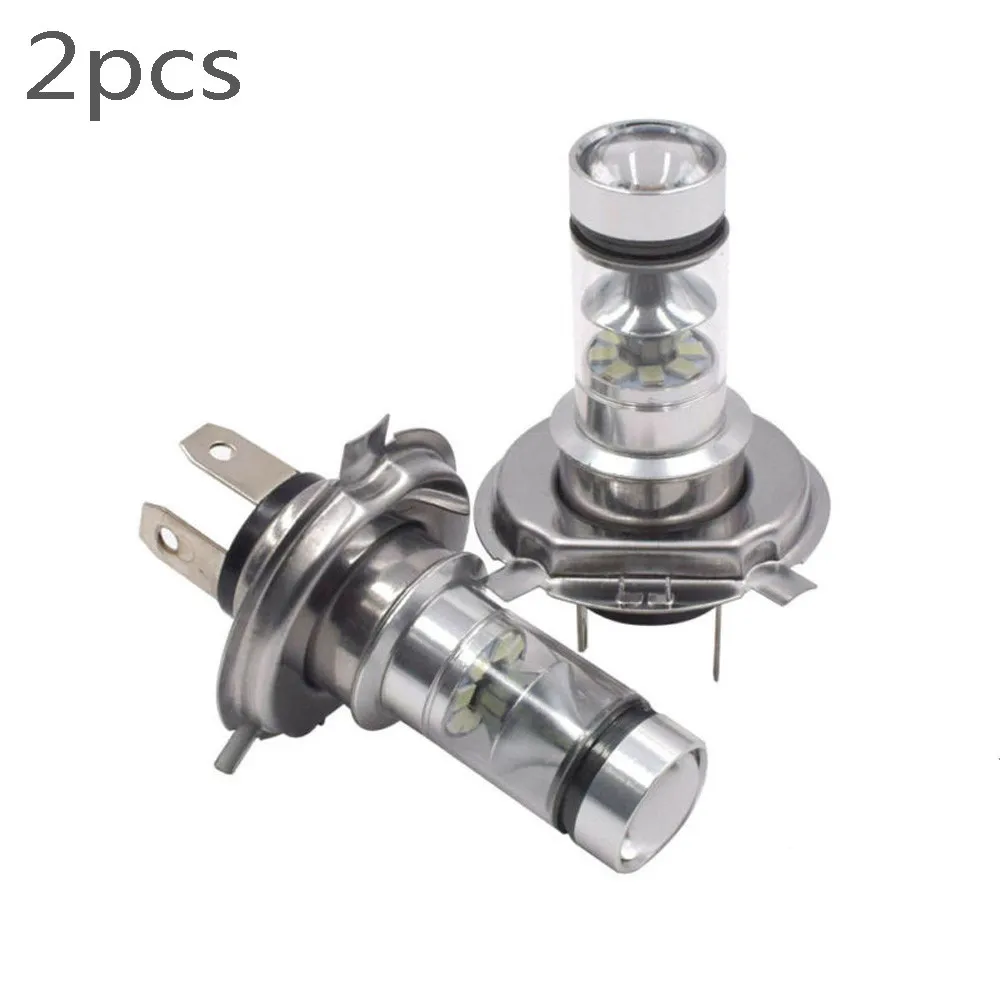 

2pcs H4 8000K 1800LM Car LED Fog Light Driving DRL Bulb High/Low Beam White Lamp Auto Turn Signal Lights Brake Parking Lights