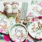 Набор одноразовой посуды для вечеринки в честь рождения ребенка