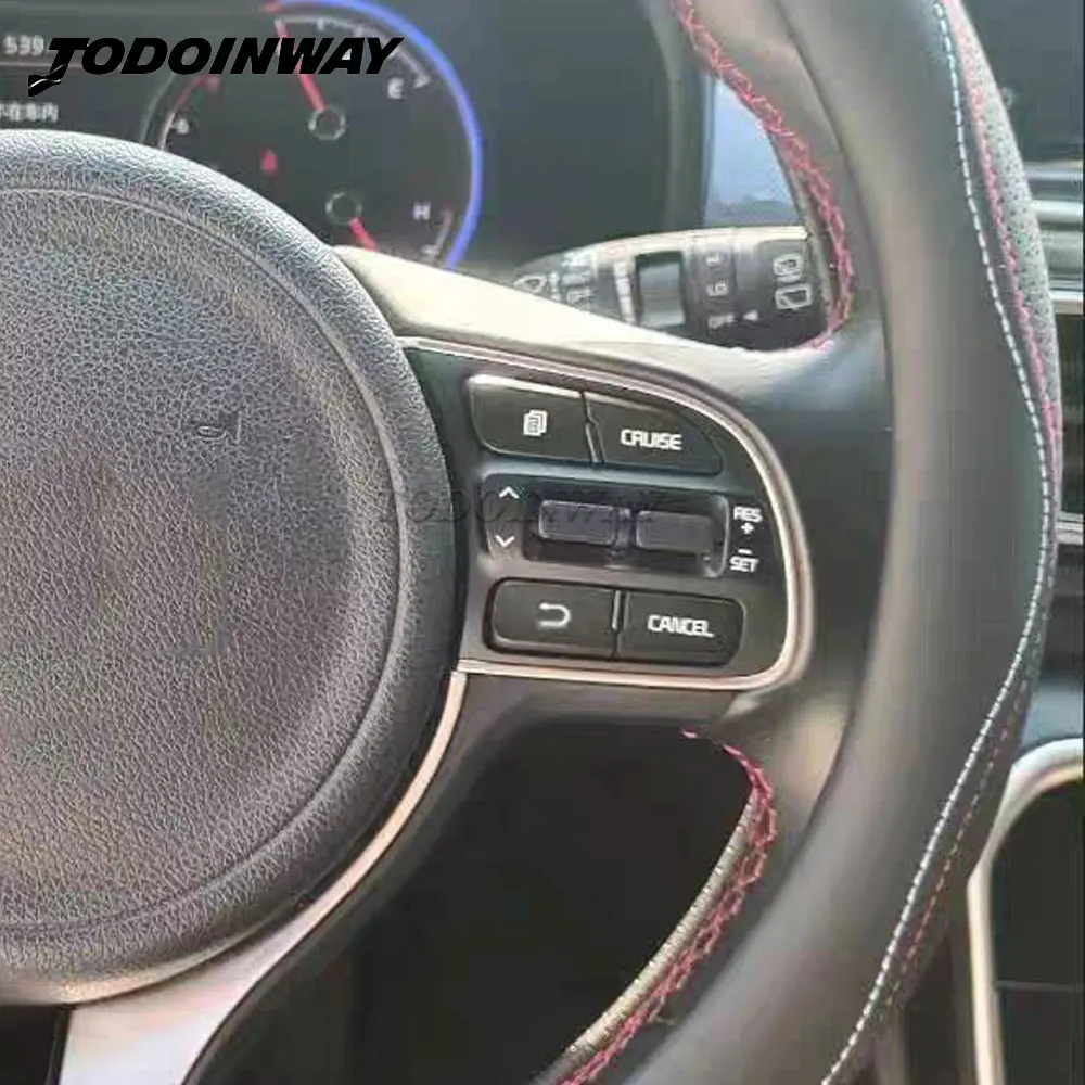 

Многофункциональный переключатель на руль круиз-контроль громкости звука медиа-голосовая кнопка для Kia K5 Sportage QL 2016-2019 аксессуары