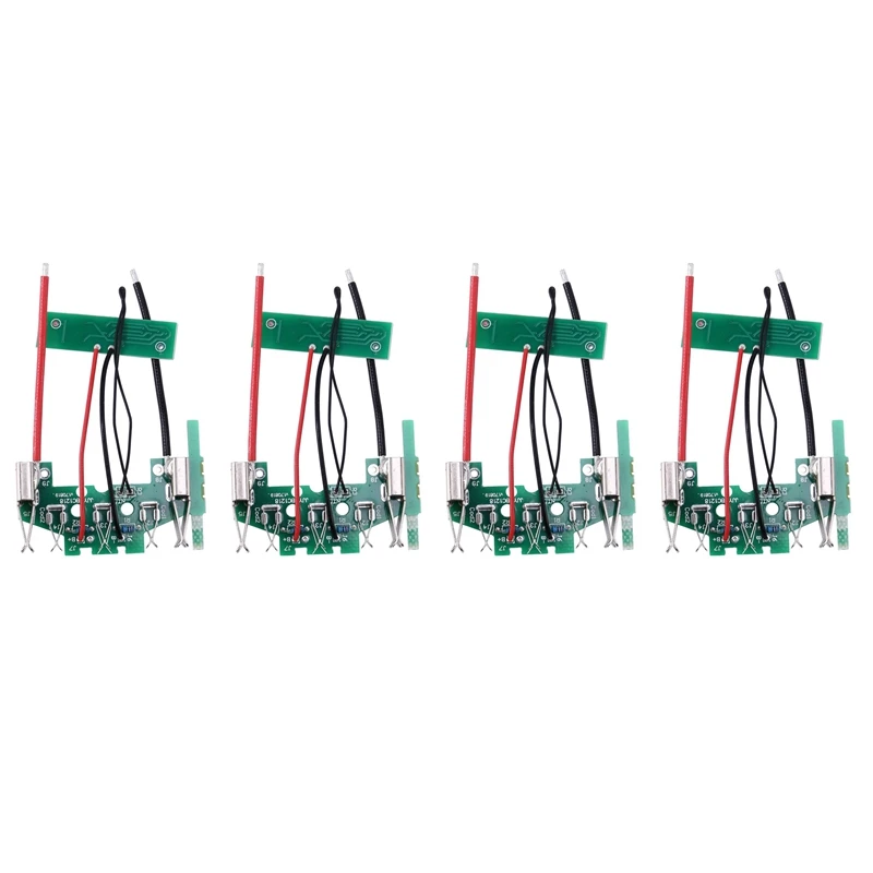 

4X BAT610 18V Lithium-Ion Battery PCB Charging Protection Circuit Board For Boschs 18V Li-Ion Battery