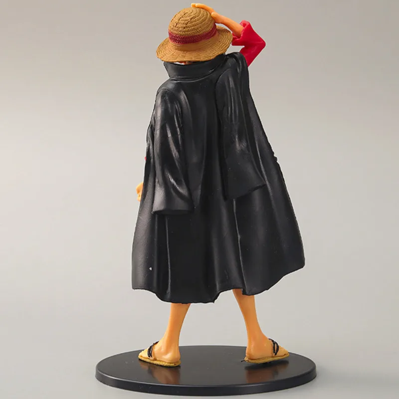 16 см цельная аниме-фигурка обезьянки д Луффи соломенная шляпа семейная коллекция