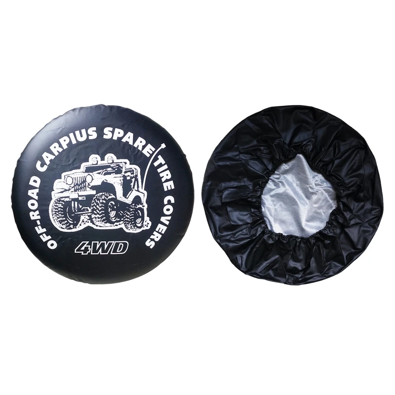 Питьевой водонепроницаемый кожаный чехол запасного колеса из ПВХ для жесткой